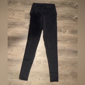 Black High-Waisted Full Length Leggings